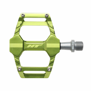 HT Components AR06-SX Flat Pedal - Apple Green